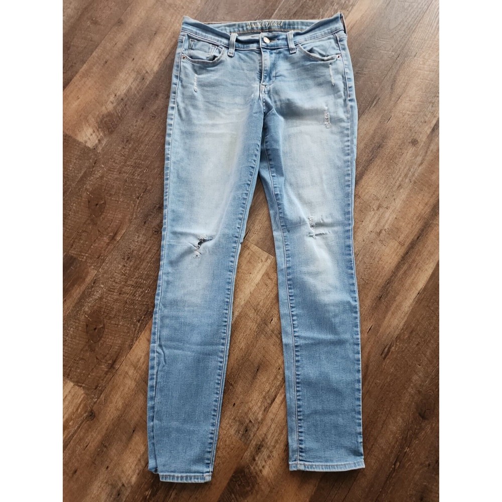 Old Navy Jeans Womens Jeans Size 4 Sweetheart Stretch Regular Denim Distressed